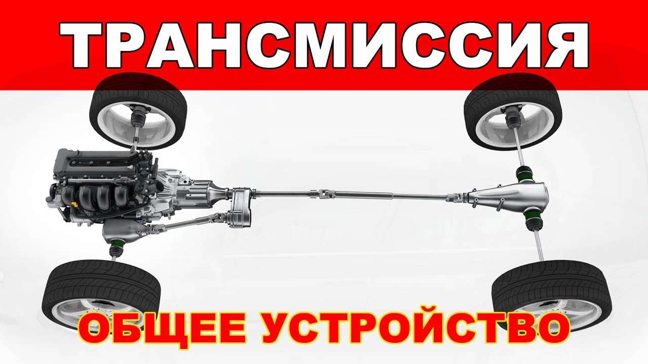 Классическая трансмиссия автомобиля