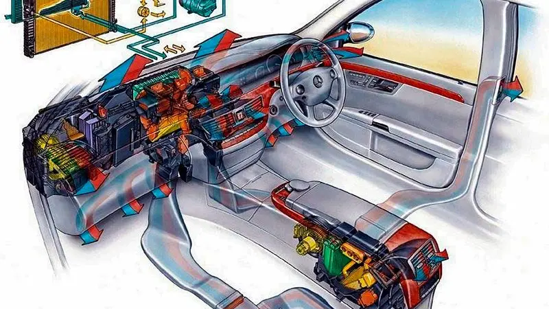 Устройство для охлаждения салона автомобиля