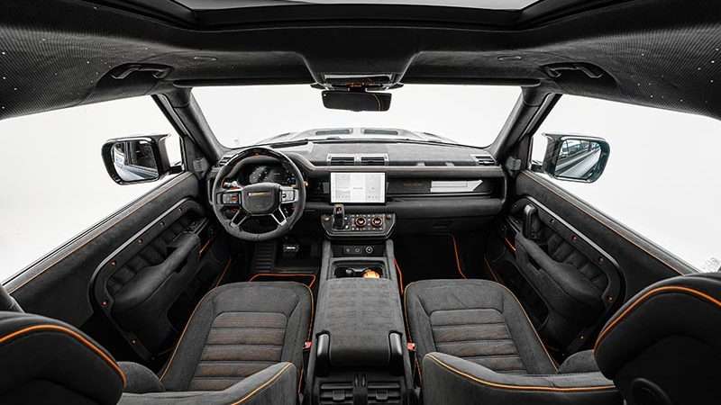 Брутальный салон автомобиля