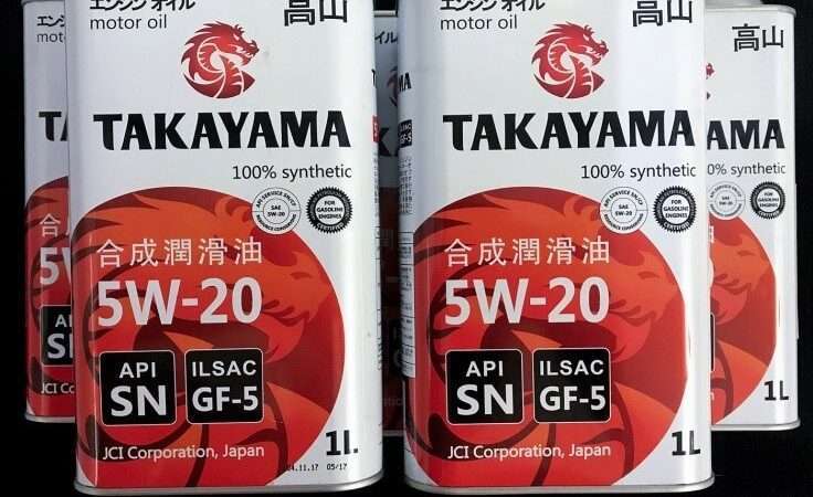 Масло для двигателей японских автомобилей
