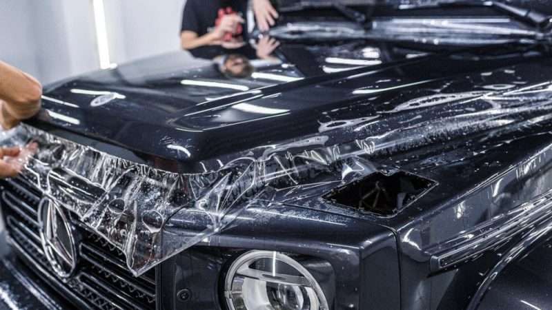 Нанесение защиты на кузов автомобиля