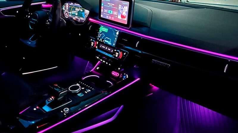 Подсветка внутренняя салона автомобиля