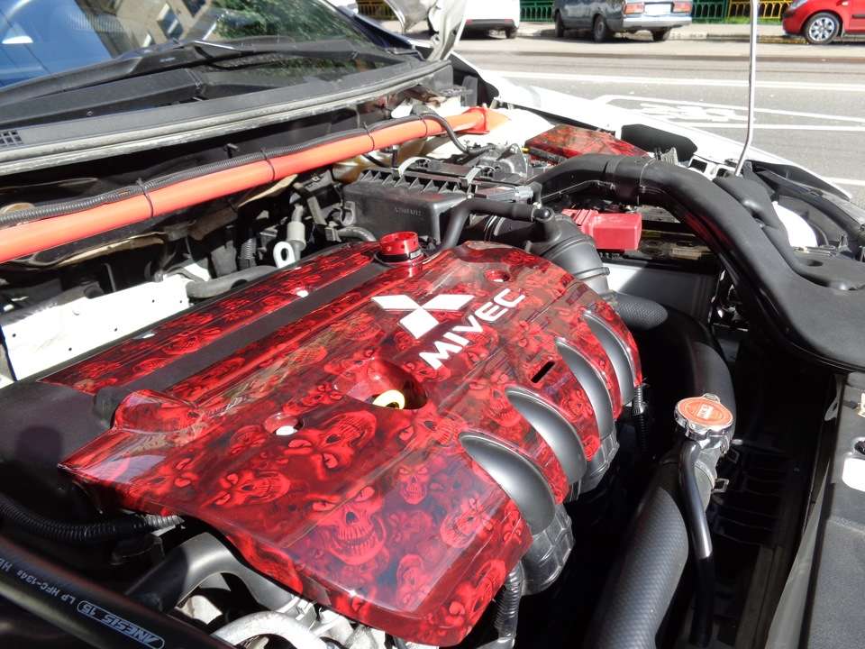 Покраска двигателя автомобиля: цена вопроса