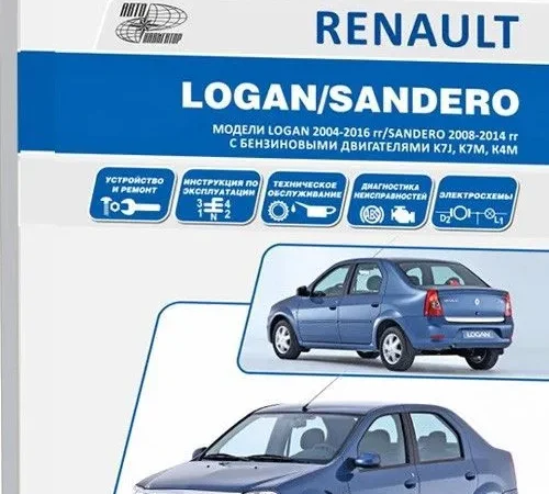 Renault Logan 16-клапанный двигатель Полное руководство