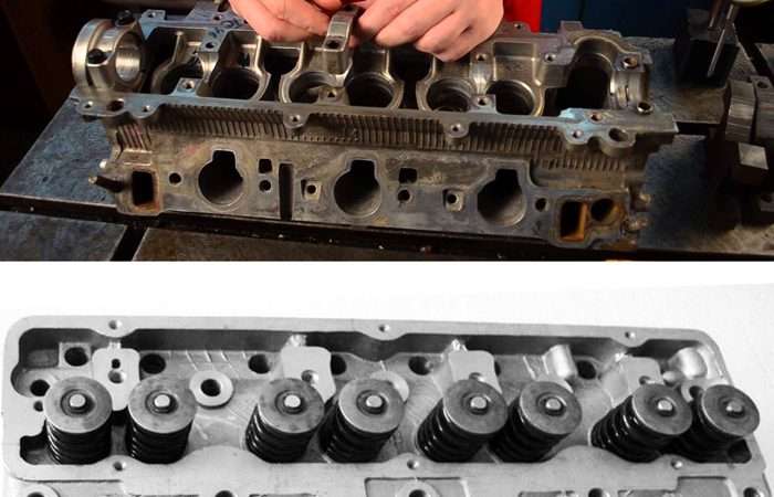 Восстановление головки блока цилиндров двигателя автомобиля