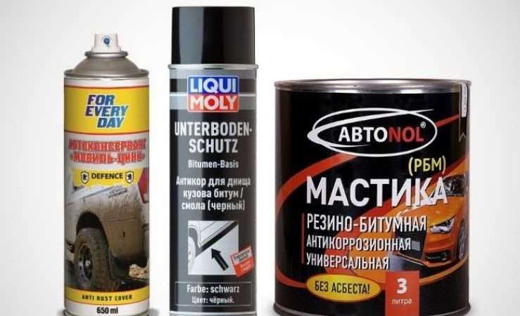 Выбор мастики для салона автомобиля